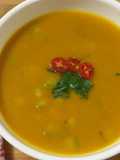 Sopa Cremosa de Abóbora Cabotiá com Gengibre