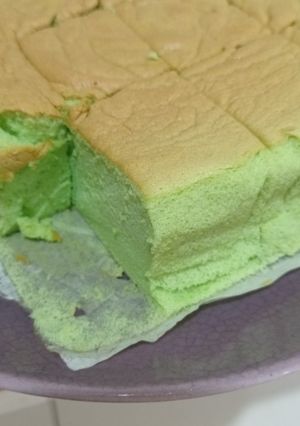 Foto resep Ogura pandan cake
