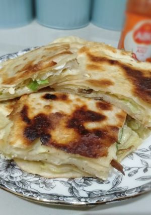 Foto resep Muthobbaq (martabak versi yaman)