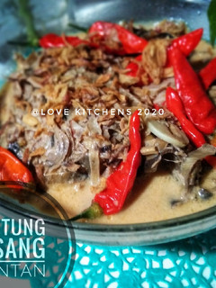 Foto resep Sayur jantung pisang santan
