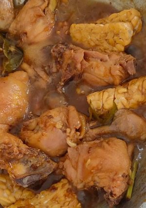 Foto resep Ayam tempe bistik