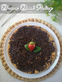 Foto resep Banana bread puding