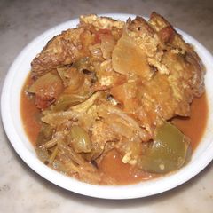A picture of Egg dhoka.