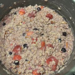 A picture of Steve’s Homemade Oatmeal.