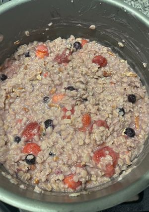A picture of Steve’s Homemade Oatmeal.