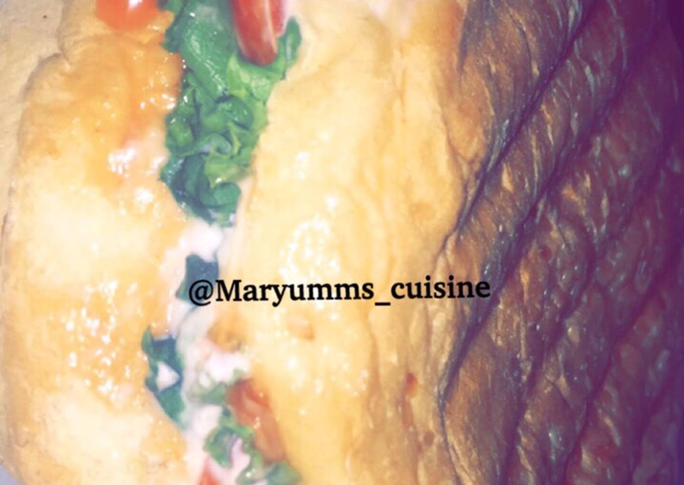 HOME MADE BURGER by maryumms_cuisine