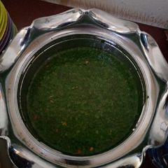 A picture of Ewedu soup.