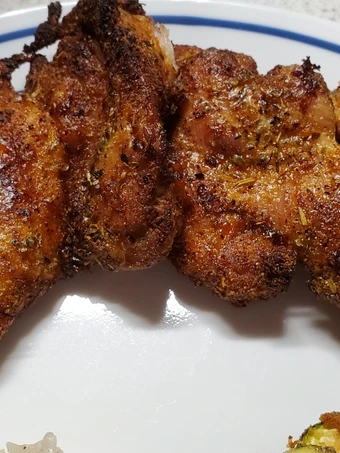 Easy Way Make Recipe Crispy Air Fryer Chicken Thighs that is Delicious, Can Spoil the Tongue}