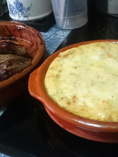 Una foto de Milhojas de patata al horno