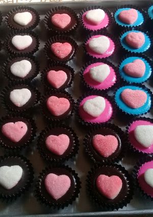 Foto resep Permen Coklat Cinta💗