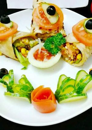 पनीर टिक्का रोल (Paneer tikka roll recipe in hindi) रेसिपी मुख्य फोटो