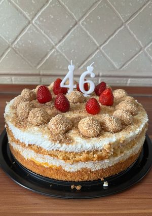 Túrógombóc torta recept fotója