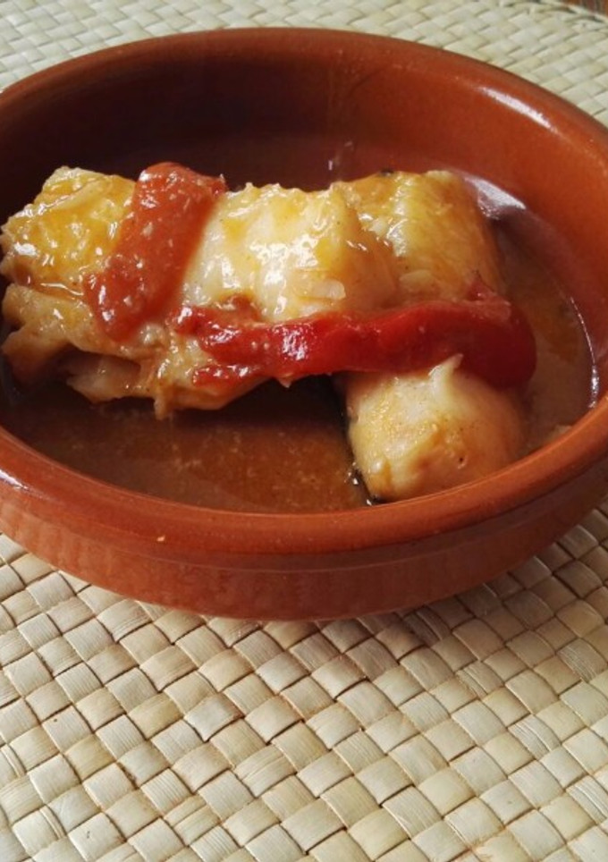 Una foto de Bacalao al ajoarriero
