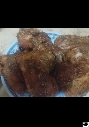 صورة لوصفة فراخ مشويه فى الفرن