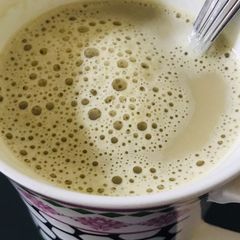 A picture of Instant Nescafé gold coffee.
