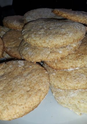 Una foto de Galletitas de avena y manzana