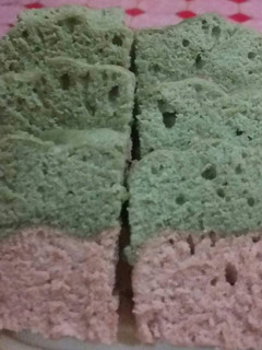 Foto resep Bolu kukus susu pandan