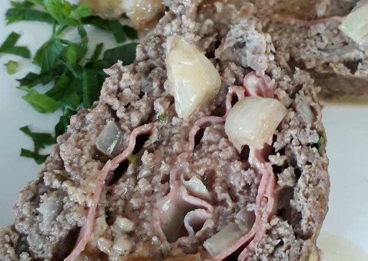 Rocambole de Carne - Tudogosreceitas