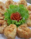 Mực chiên xù
