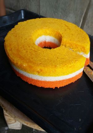 Foto resep Kue Apem Nasi Rainbow