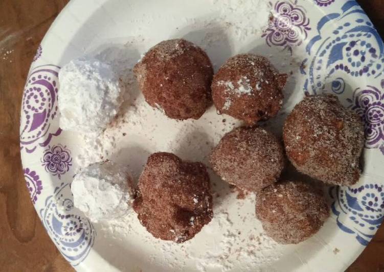 Simple Way to Make Any-night-of-the-week Gluten free, Vegan Donut Holes
