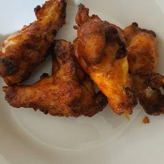 A picture of Buffalo wings.