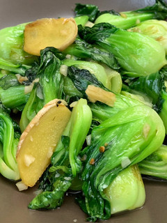蒜蓉炒小棠菜 的食譜成品照片