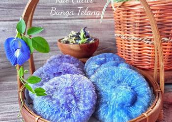 Resep Terbaik Kue Cucur Bunga Telang Ala Rumahan