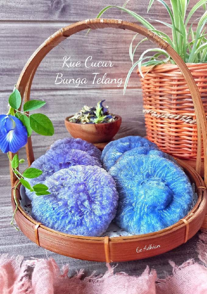Foto resep Kue Cucur Bunga Telang