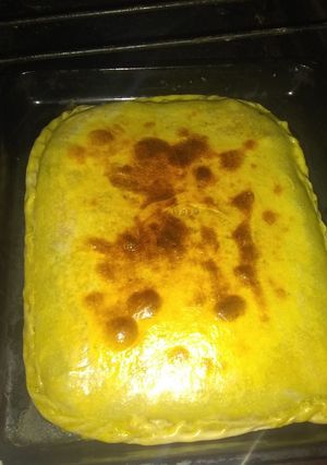 Una foto de Tarta casera de verdura y choclo... 👌🤤