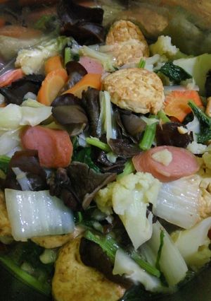 Foto resep Capcay sapo tahu