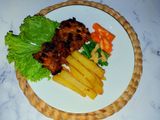 Steak ayam (ayam bakar teflon)