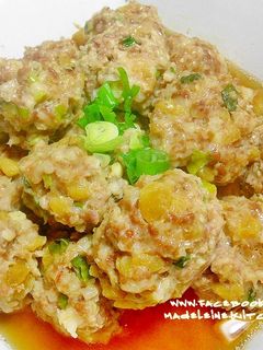蒸瓜仔肉丸子 的食譜成品照片