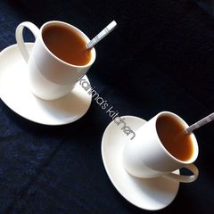 A picture of Doum palm tea(shayin goruba).