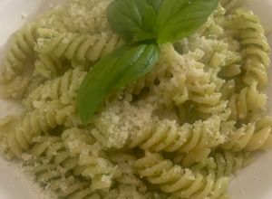 Foto di Fusilli al pesto di basilico