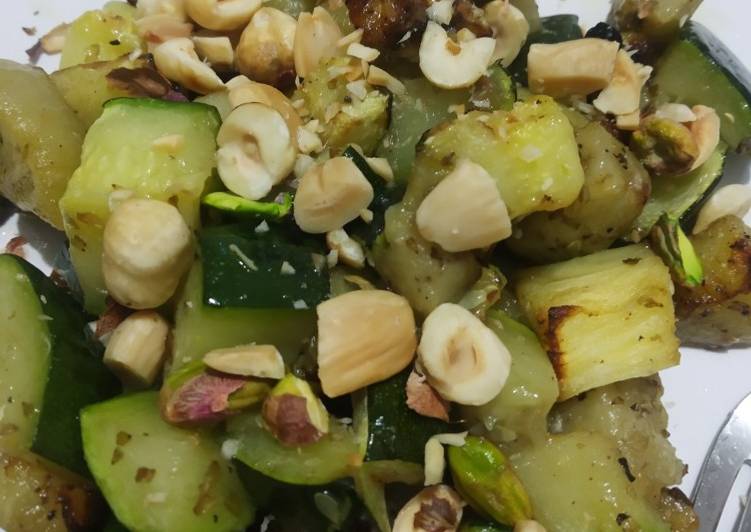 Verduras y frutos secos