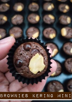 Foto resep Brownies Kering Mini