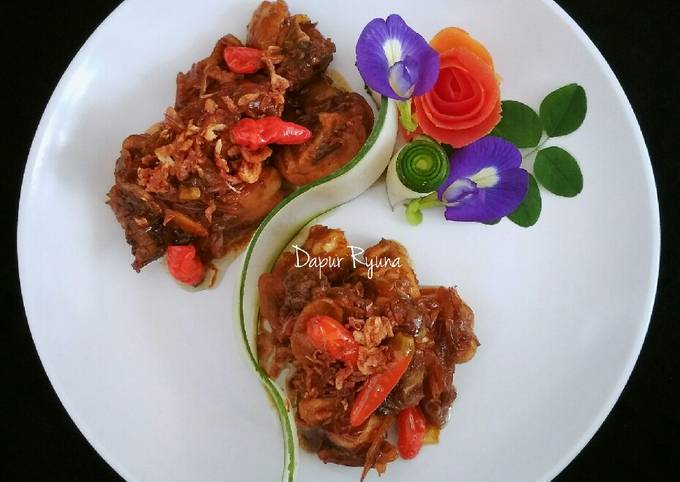 Ternyata begini loh! Bagaimana cara memasak Gongso Ayam  gurih