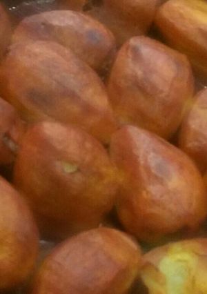صورة لوصفة محشي بطاطا باللحمة والجزر والبازيلاء 😍