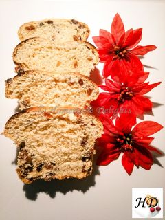 Foto di Pan brioche con l’uvetta (simil panettone)