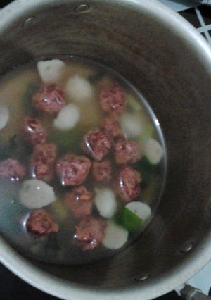 Foto resep Sop bakso bola2 kornet