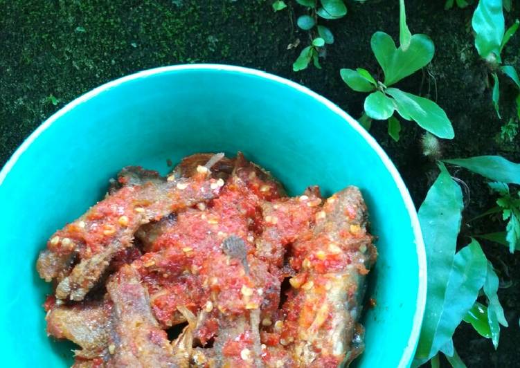 Bahan mengolah Ikan Gabus Cabe Merah, Bikin Ngiler