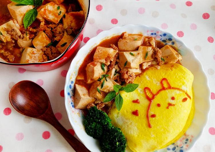 麻婆豆腐蛋包飯