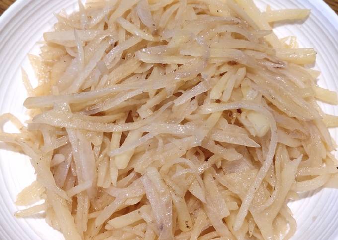 How to Make Quick Sauteed Shredded Potatoes
