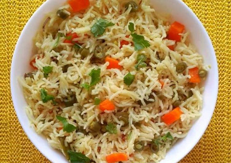 Easiest Way to Make Any-night-of-the-week Curd Vegetable Pulao