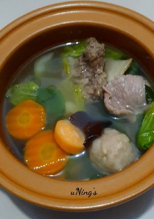 Foto resep Sop iga pakcoy