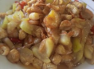 Foto resep Tumis Labu Putih Tahu Udang