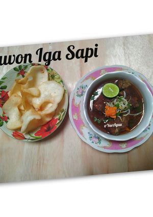 Foto resep Rawon Iga Sapi