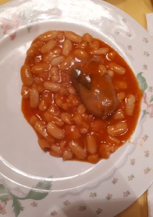 Foto di Salsicce e fagioli all'uccelletto