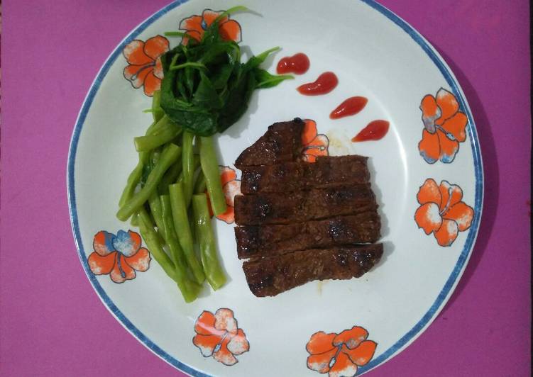 Steak daging ala suamik